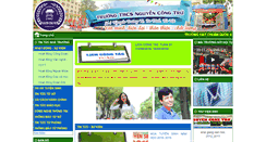 Desktop Screenshot of nguyencongtru.edu.vn